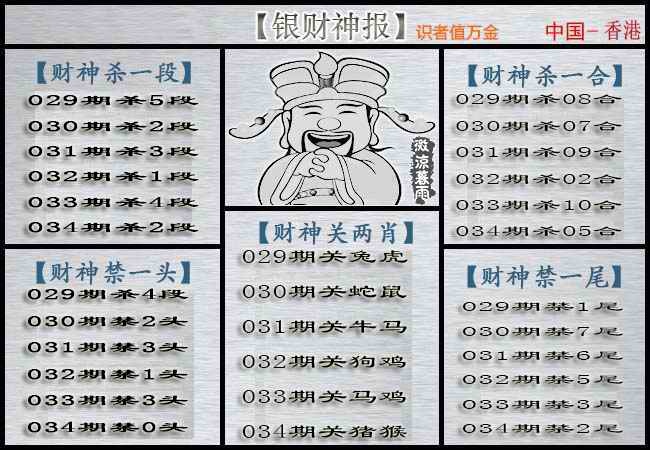 034期银财神[图]